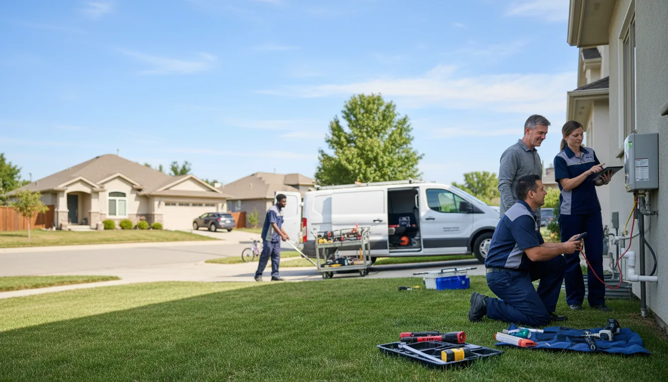 Tankless water heater service in Gilbertsville, KY